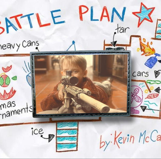 Kevin's Home Patch and Sticker